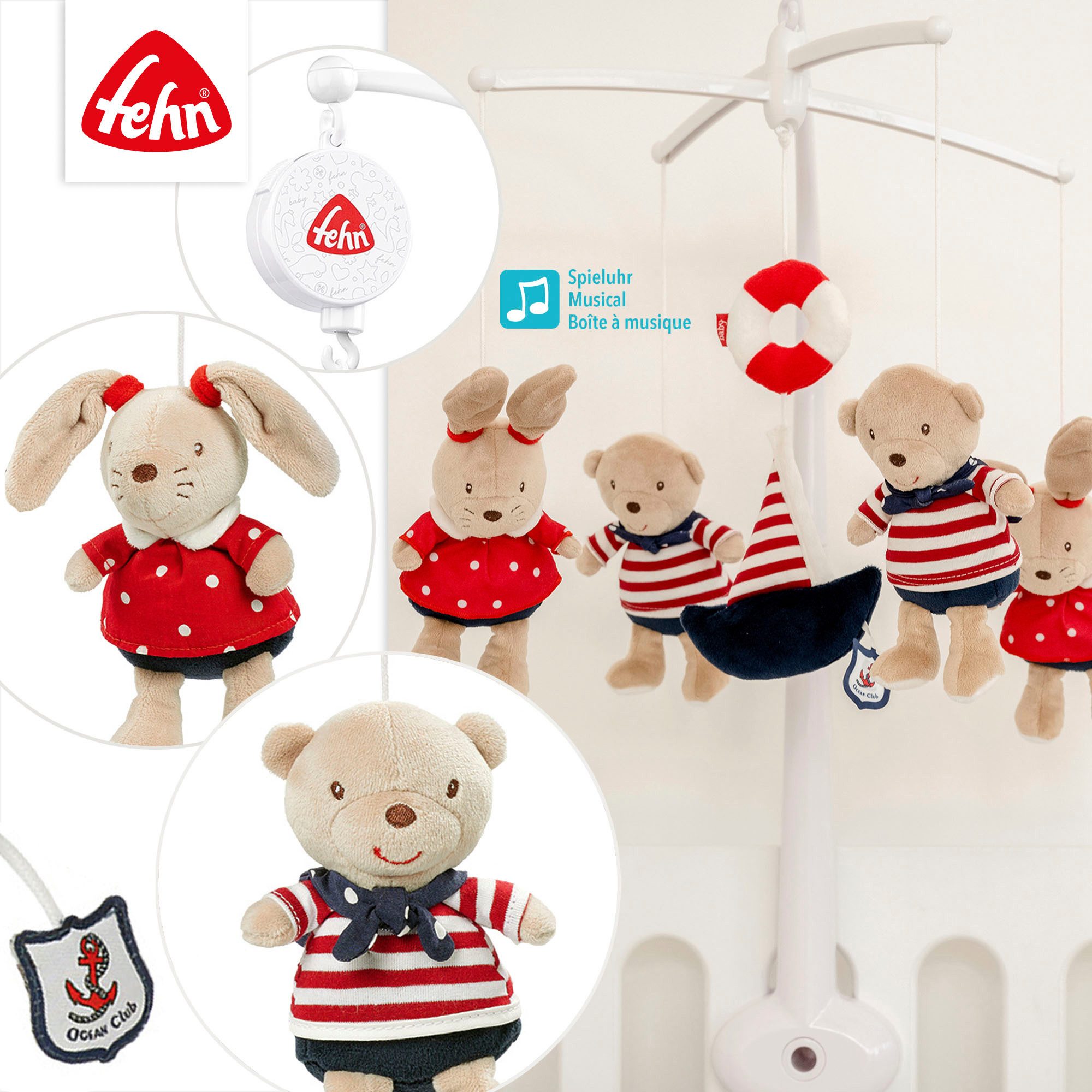 Fehn Mobile Classic Stars, Ocean Club Musikmobile