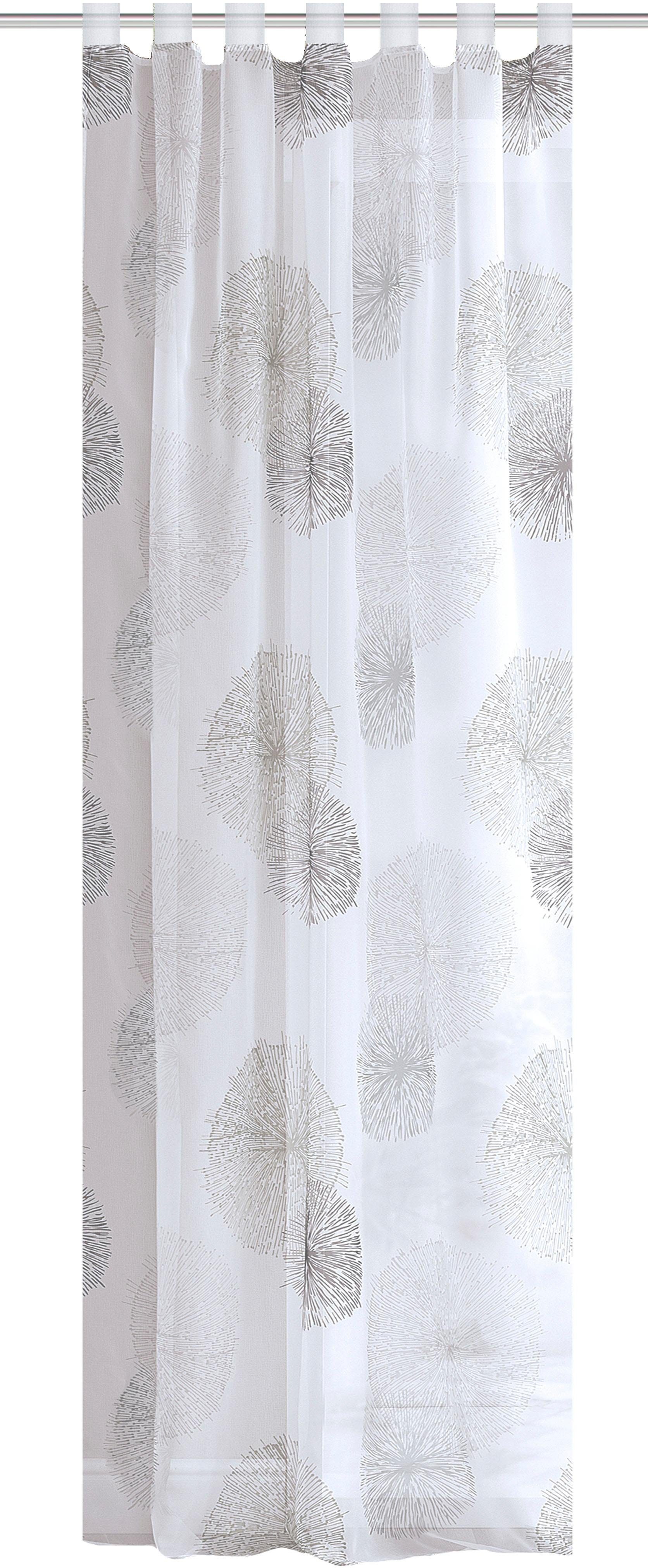 HOME WOHNIDEEN Vorhang RAWLINS (1 St), Schlaufen, transparent, Microfaser, günstig online kaufen