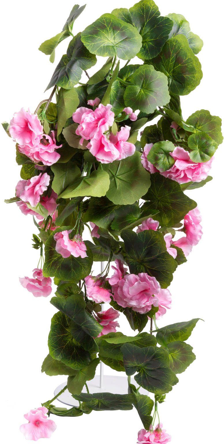 Kunstblume Geranienhängebusch Geranie, Botanic-Haus, Höhe 60 günstig online kaufen