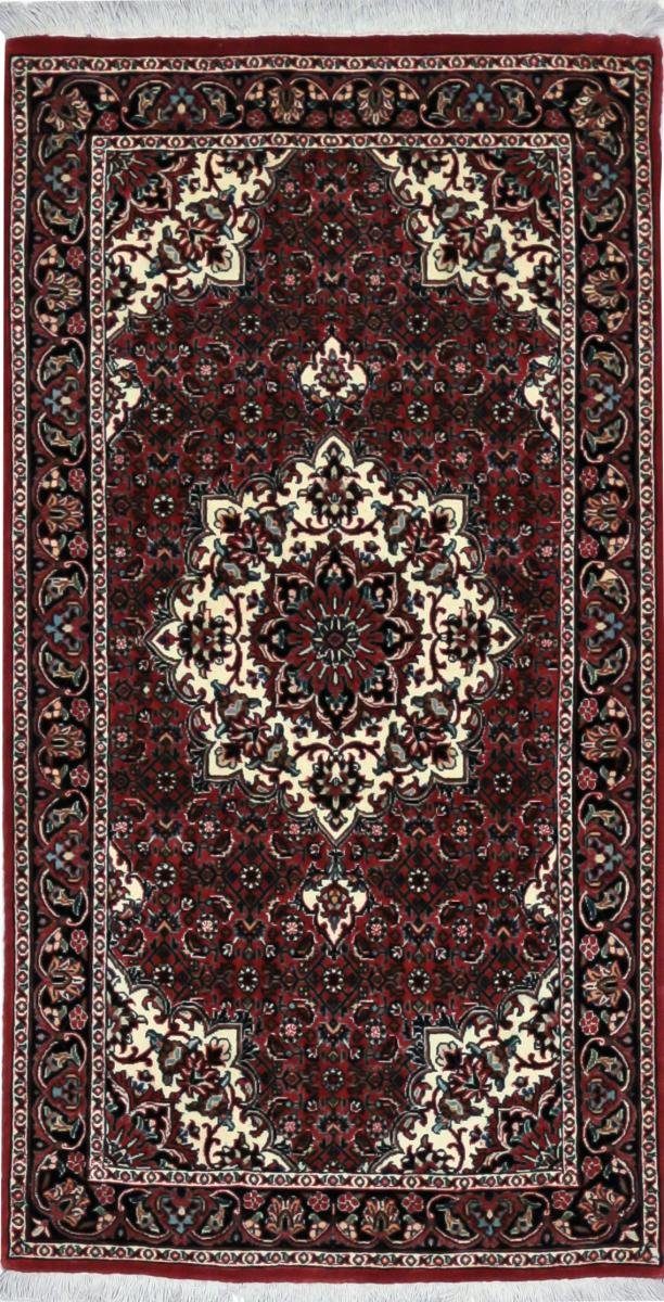 Orientteppich Bidjar Bukan 71x134 Handgeknüpfter Orientteppich / Perserteppich, Nain Trading, rechteckig, Höhe: 15 mm
