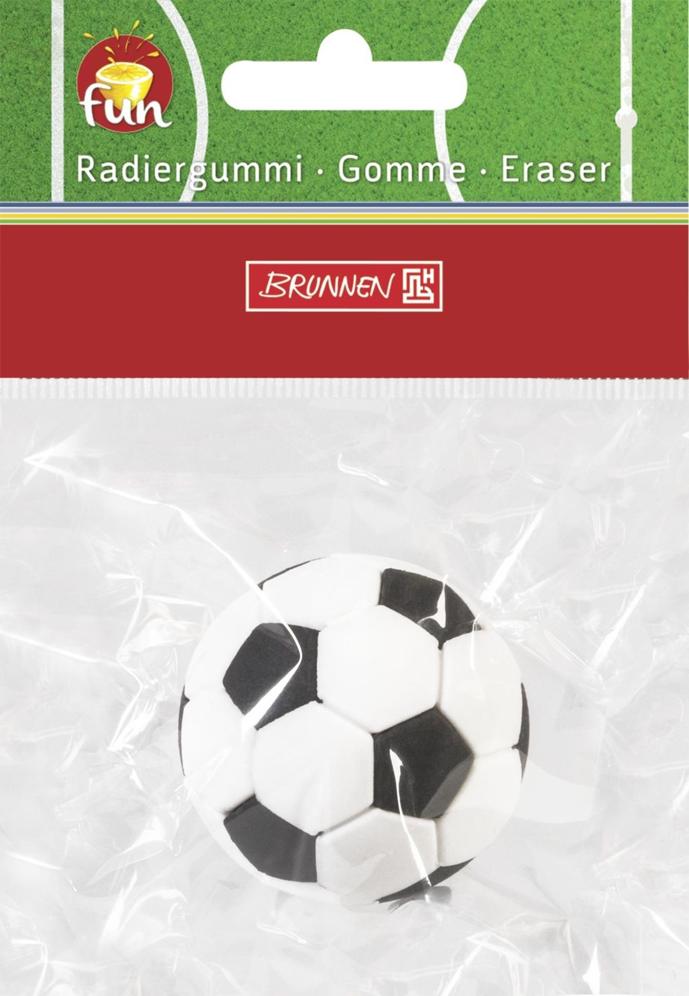 BRUNNEN Radiergummi BRUNNEN Radiergummi Fußball