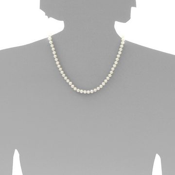 OSTSEE-SCHMUCK Perlenkette - Ingrid 6 - Silber 925/000 - Zuchtperle (1-tlg)