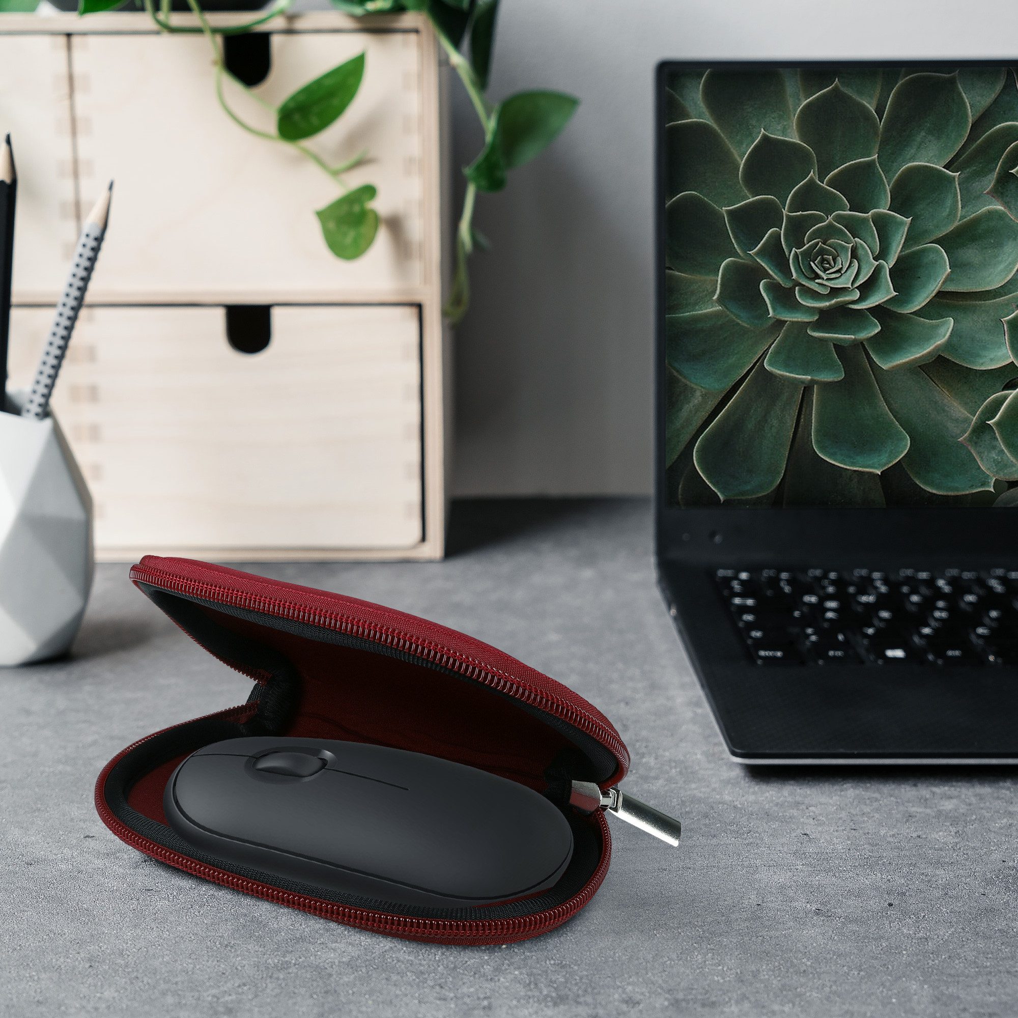 kwmobile Mausfüße Hülle für Logitech Pebble Mouse 2 M350s / M350 (1-St), TPU Kunstleder