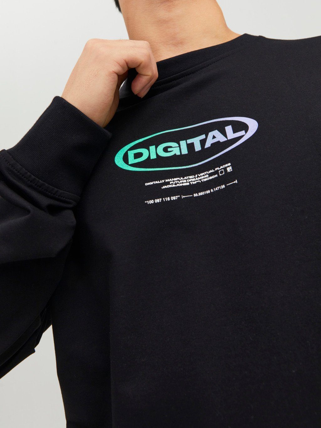 Jack & Jones Longsweatshirt JCODIGITAL SWEAT günstig online kaufen