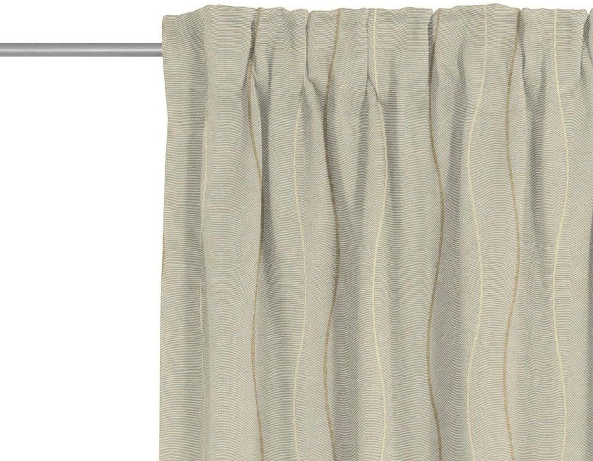 Jacquard Vorhang (1 Sepino, beige blickdicht, St), Multifunktionsband Wirth,