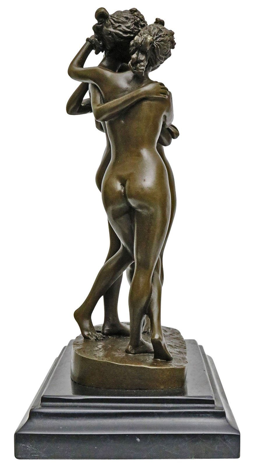 Aubaho Skulptur Bronzeskulptur nach drei Bro Grazien erotische Canova Kunst Antik-Stil