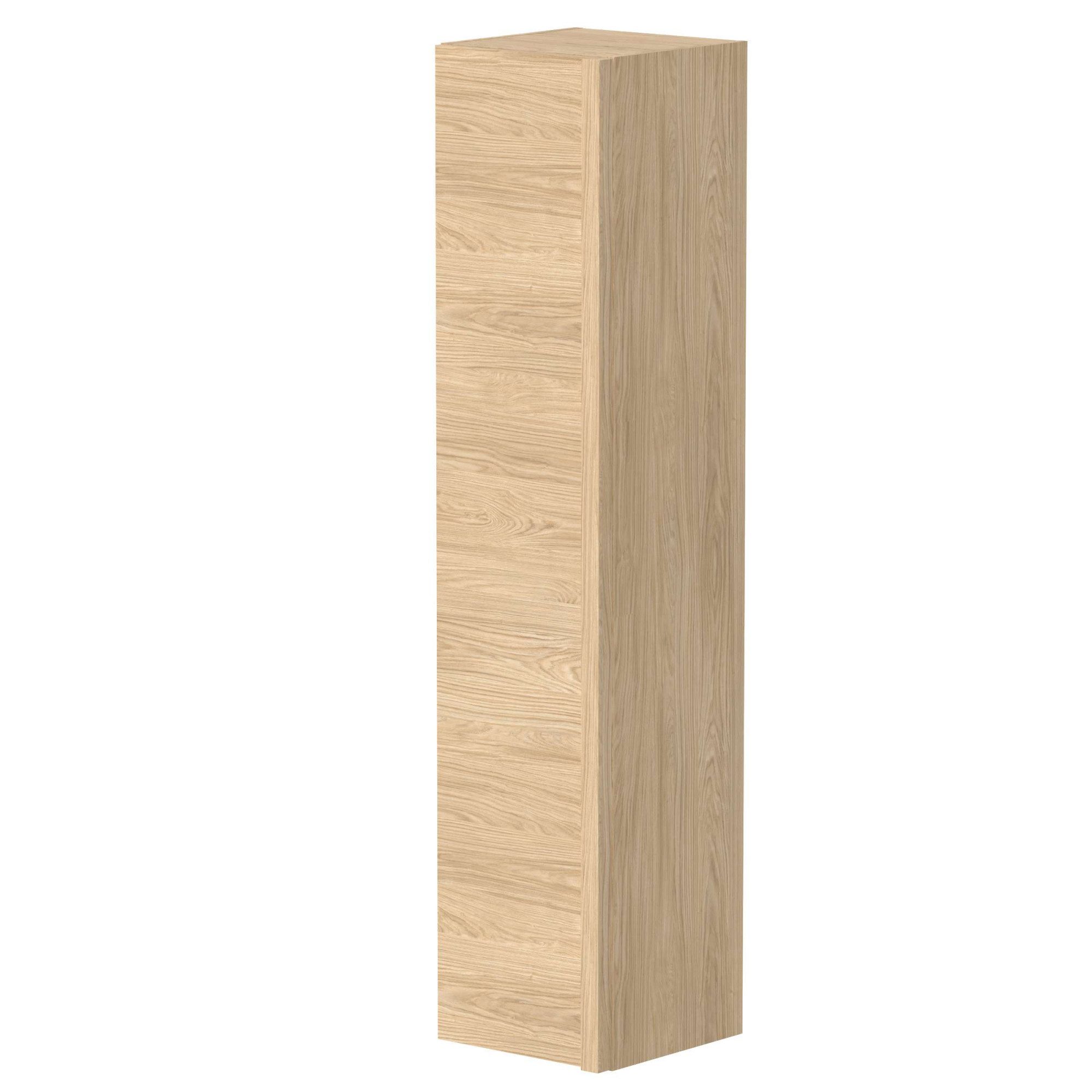 welltime Hochschrank Pure Badezimmerschrank Breite 35 cm, Höhe 160 cm, mit Soft-Close-Funktion, FSC® zertifiziert