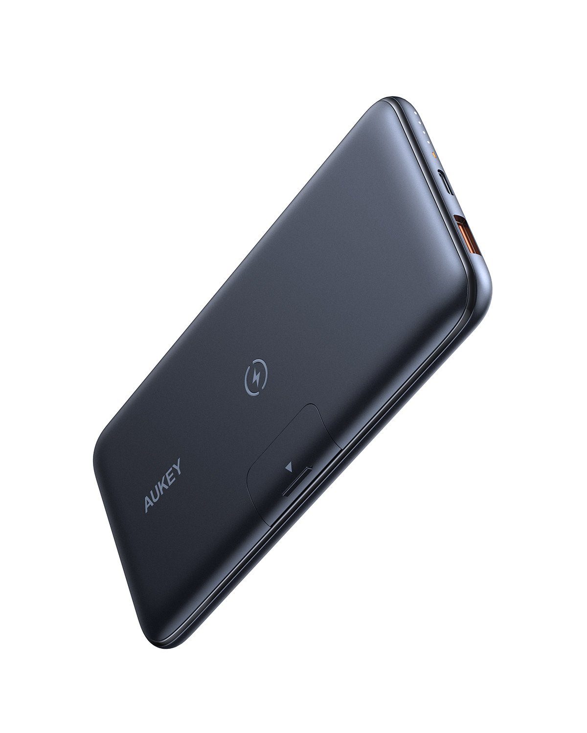 AUKEY Ladestation (10000mAh Kabellos Ladegerät Powerbank mit PD 3.0)
