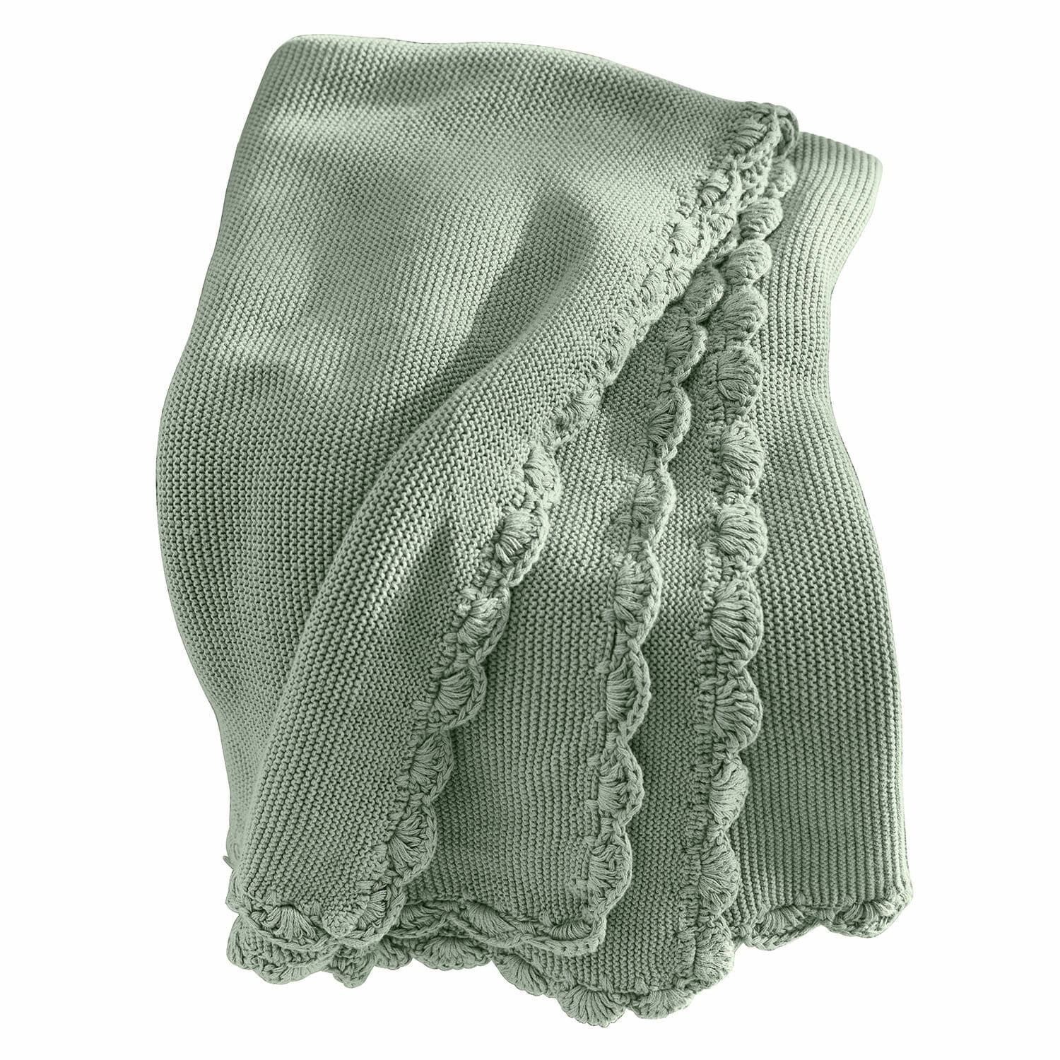 Babydecke Plaid Nymariel grün, Mirabeau