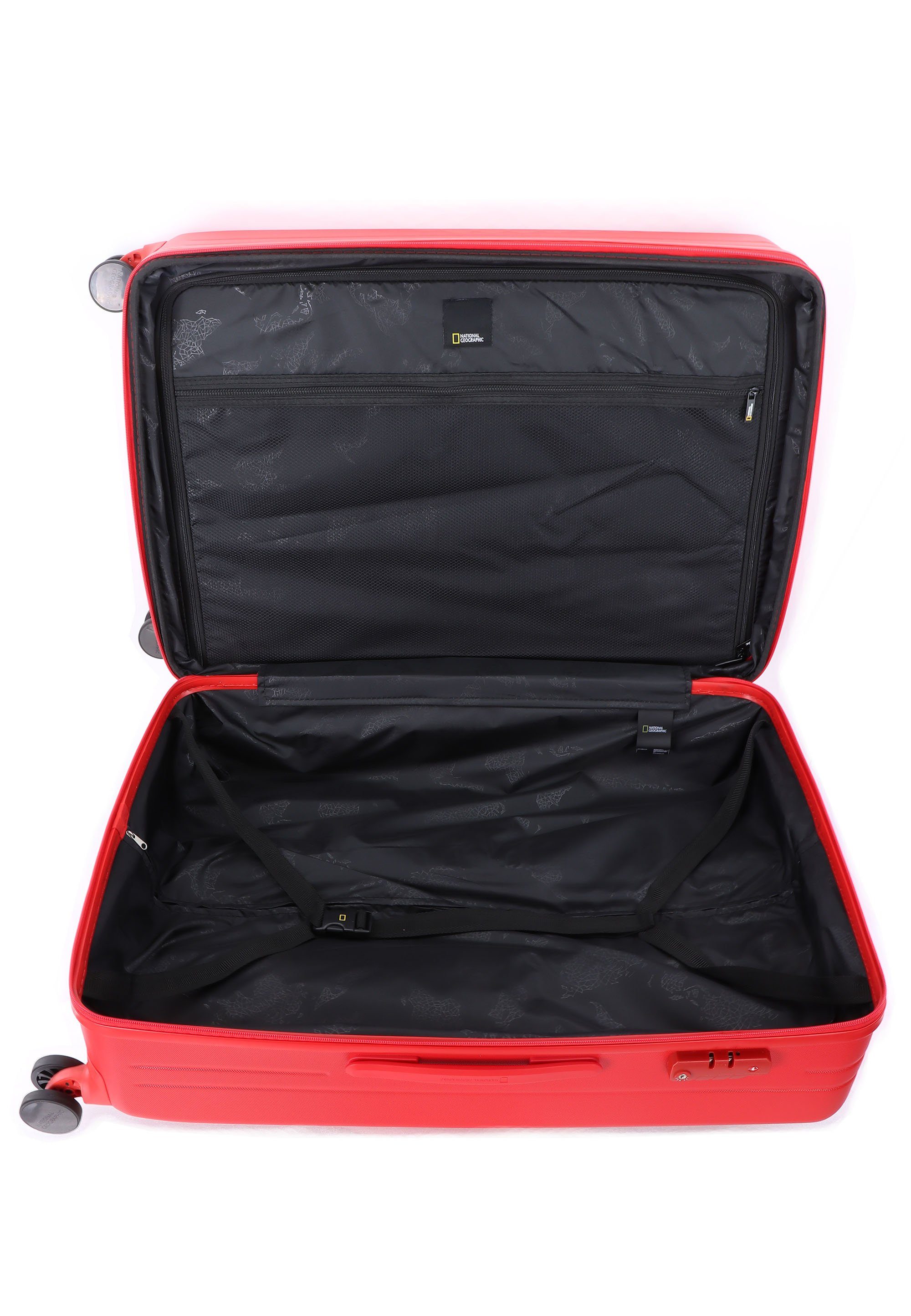 NATIONAL GEOGRAPHIC Koffer Pulse, hergestellt aus dem RPET Polyester-Material