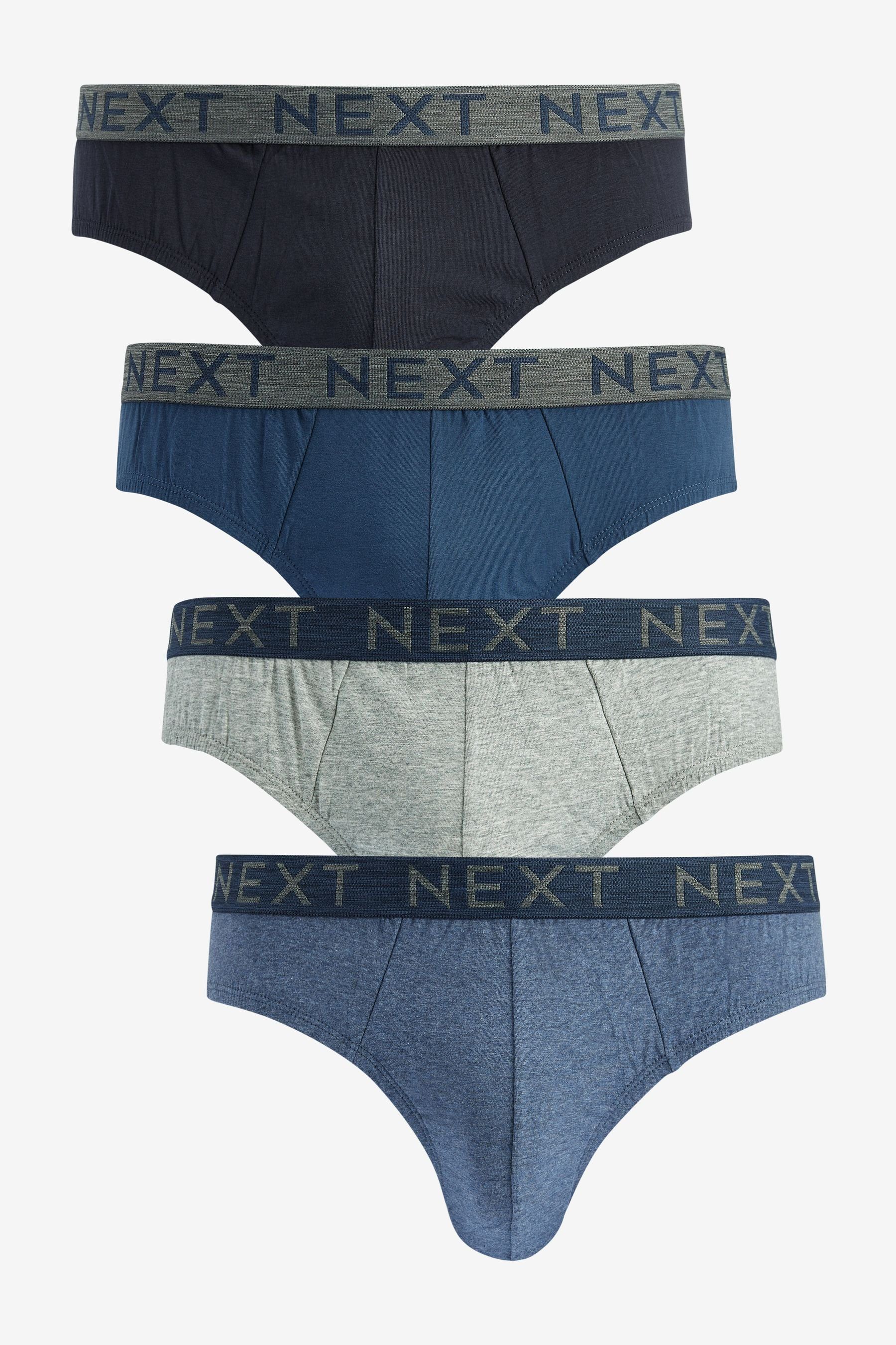 Next Slip Unterhosen im 4er-Pack (4-St) Blue
