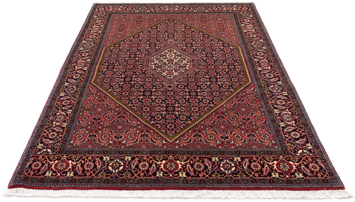 Wollteppich Bidjar - Zanjan Medaillon Rosso 215 x 137 cm, morgenland, rechteckig, Höhe: 15 mm, Unikat mit Zertifikat