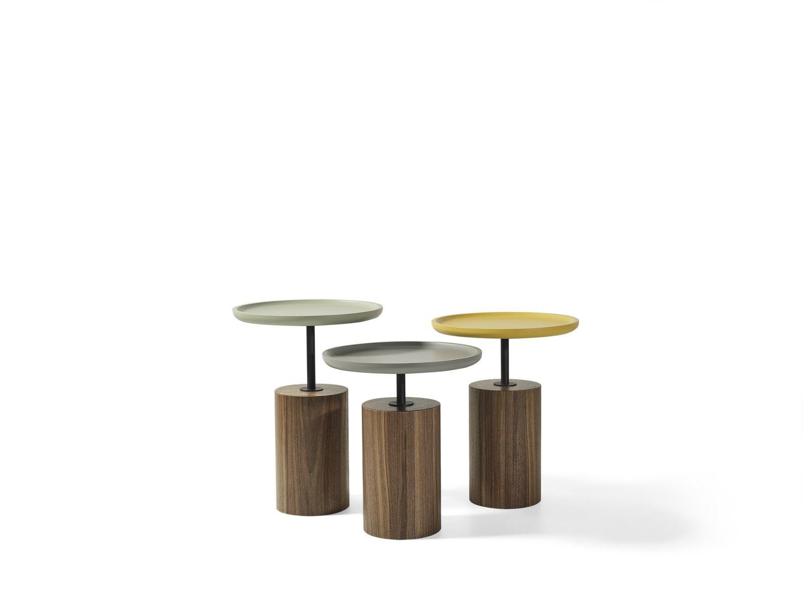 JVmoebel Couchtisch Design Couchtische Kaffeetische Rund Tisch Holz (3x Couchtisch), Made in Europe