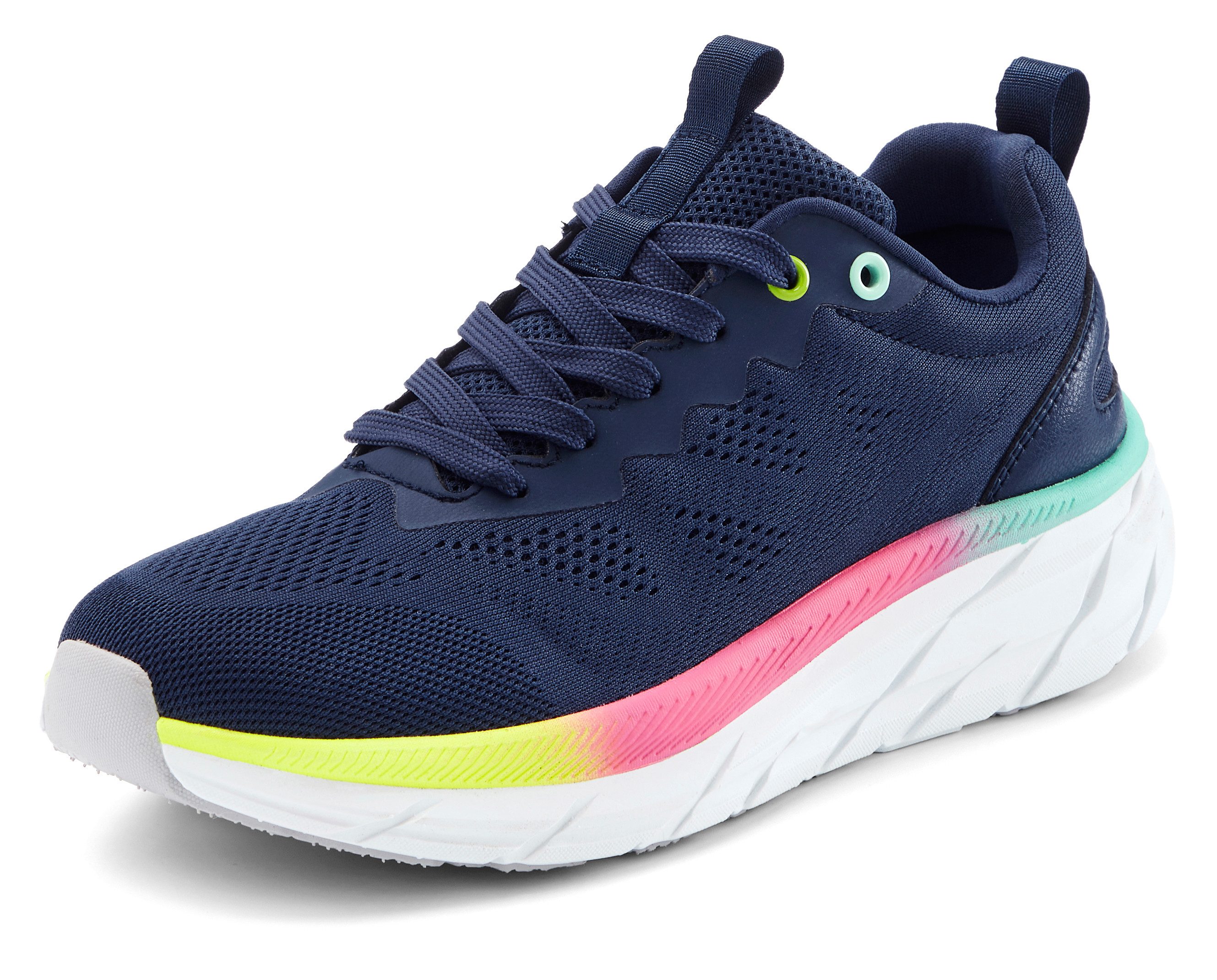 LASCANA Textilschuh, Halbschuh, Turnschuhe, Sneaker mit modischen Farbdetai günstig online kaufen