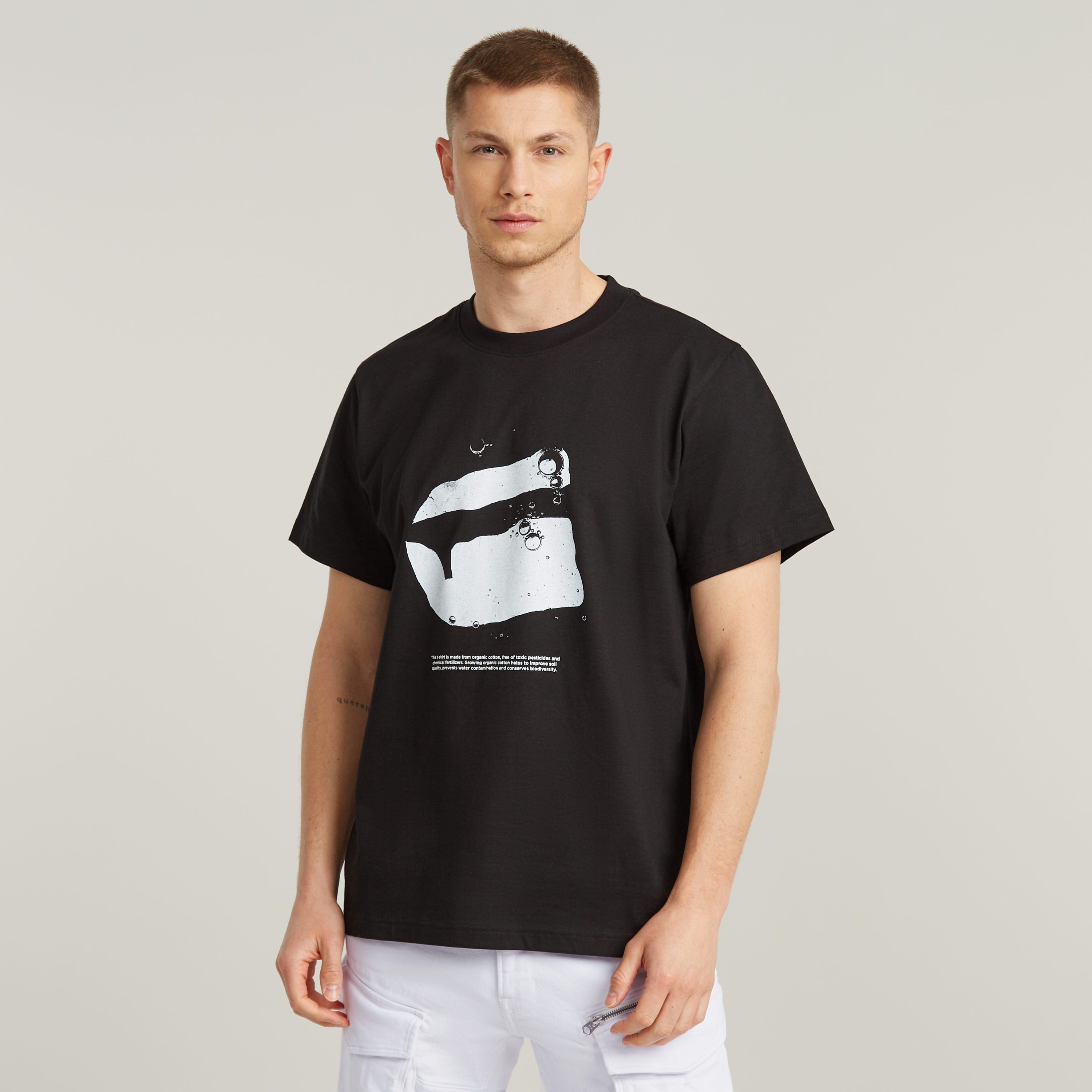 G-STAR T-Shirt Water burger loose r günstig online kaufen