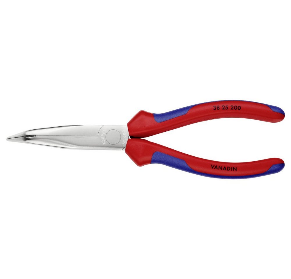 Thumbnail - Knipex Flachzange Knipex 38 25 200 Elektronik- u. Feinmechanik Flachrundzange 40° geboge