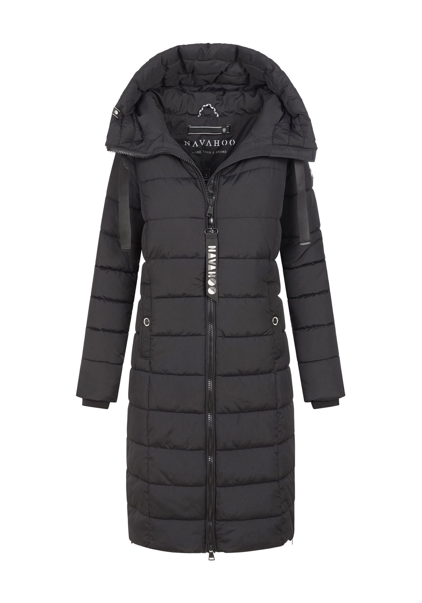 Navahoo Winterjacke Mondmaedchen Extra langer Schnitt mit seitlichen Schlitzen – Bild 5 von 5
