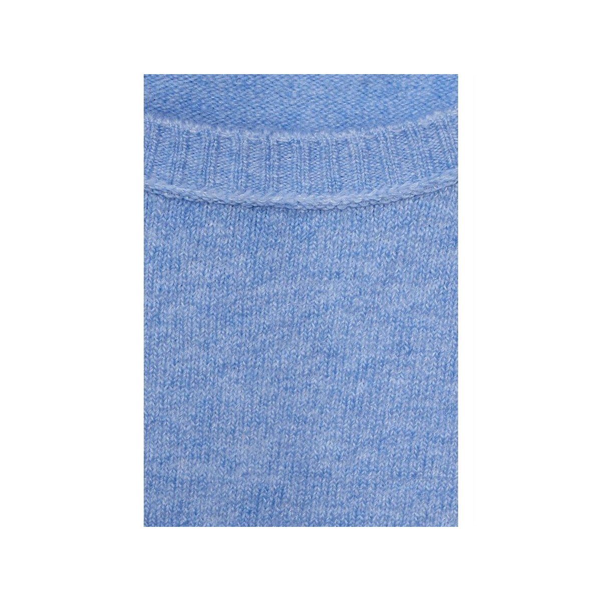 blau Longpullover blue melange Cecil tender (1-tlg)