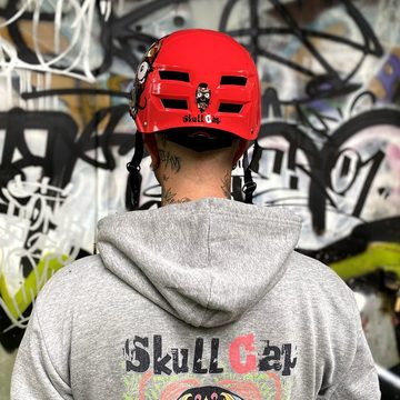 Skullcap Fahrradhelm RED SKULL M