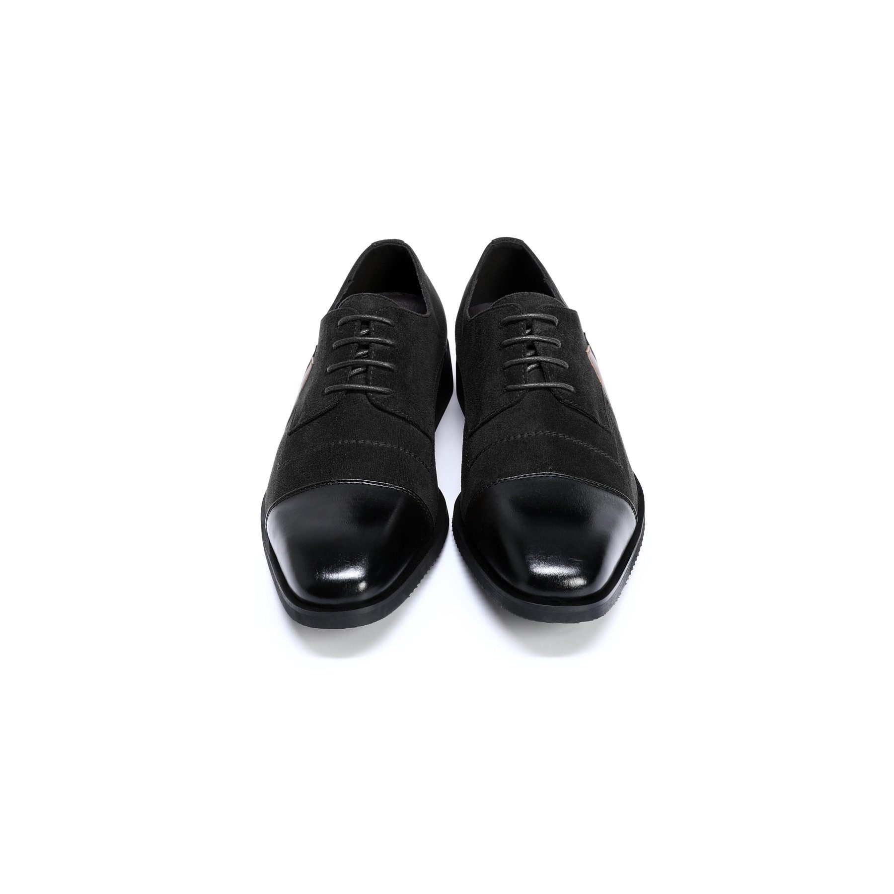 Allthemen Schnürschuh Herren Business-Casual Schnürschuhe mit dezenten Kontrastfarben