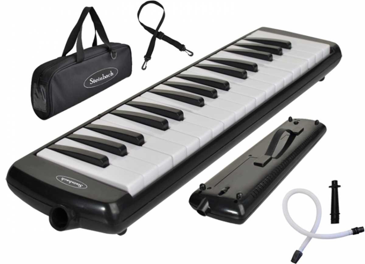Steinbach Melodica Melodica schwarz 32 Tasten inkl. Anblasschlauch