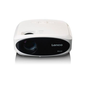 Lenco LPJ-900WH Full HD LCD Projektor mit HDMI USB und SD LCD-Beamer (9000 lm, 04.05.2000, 1920 x 1080 px)
