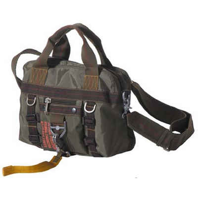 PureTrash Handtasche Handtasche mit Schultergurt, klein, PT, Karabinerhaken