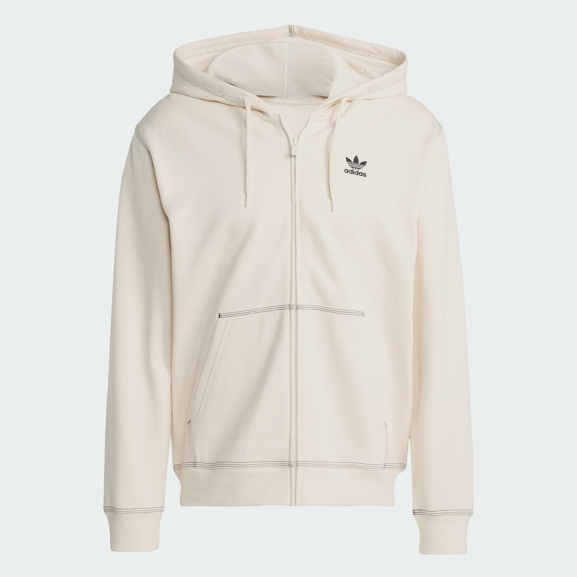 adidas Originals Kapuzensweatjacke ESSENTIALS TREFOIL FULL-ZIP KAPUZENJACKE (1-tlg)
