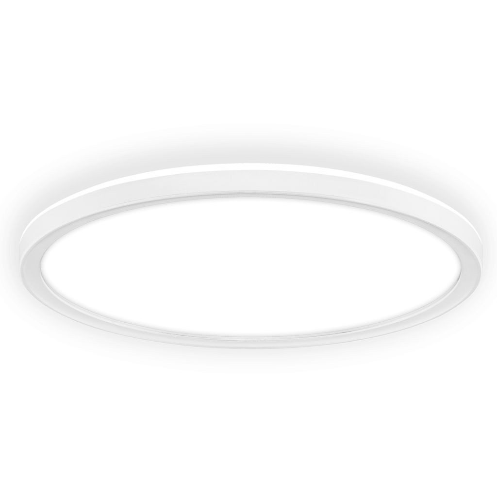 Briloner Leuchten LED Deckenleuchte LED Deckenlampe Dimmbar Indirektes Licht, LED fest integriert, 4000K - Neutralweiß, 29x3 cm, Wohnzimmer, Schlafzimmer, Flur, Küche