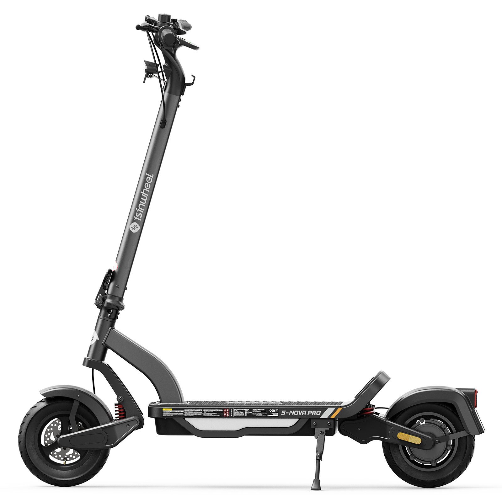iscooter E-Scooter Elektroroller mit ABE-Zulassung, zwei Motoren, 60~80 km Reichweite