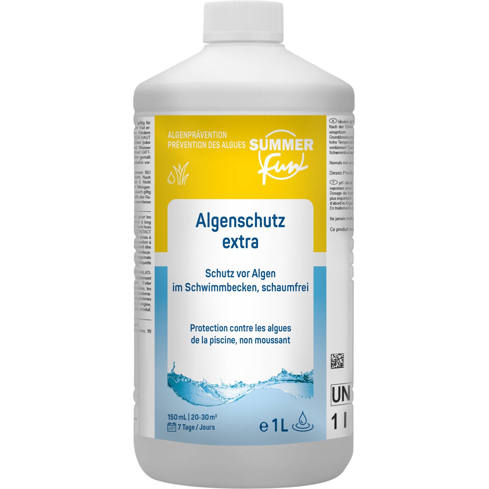 SUMMER FUN Poolpflege Summer Fun Algenschutz Extra - 1 Liter