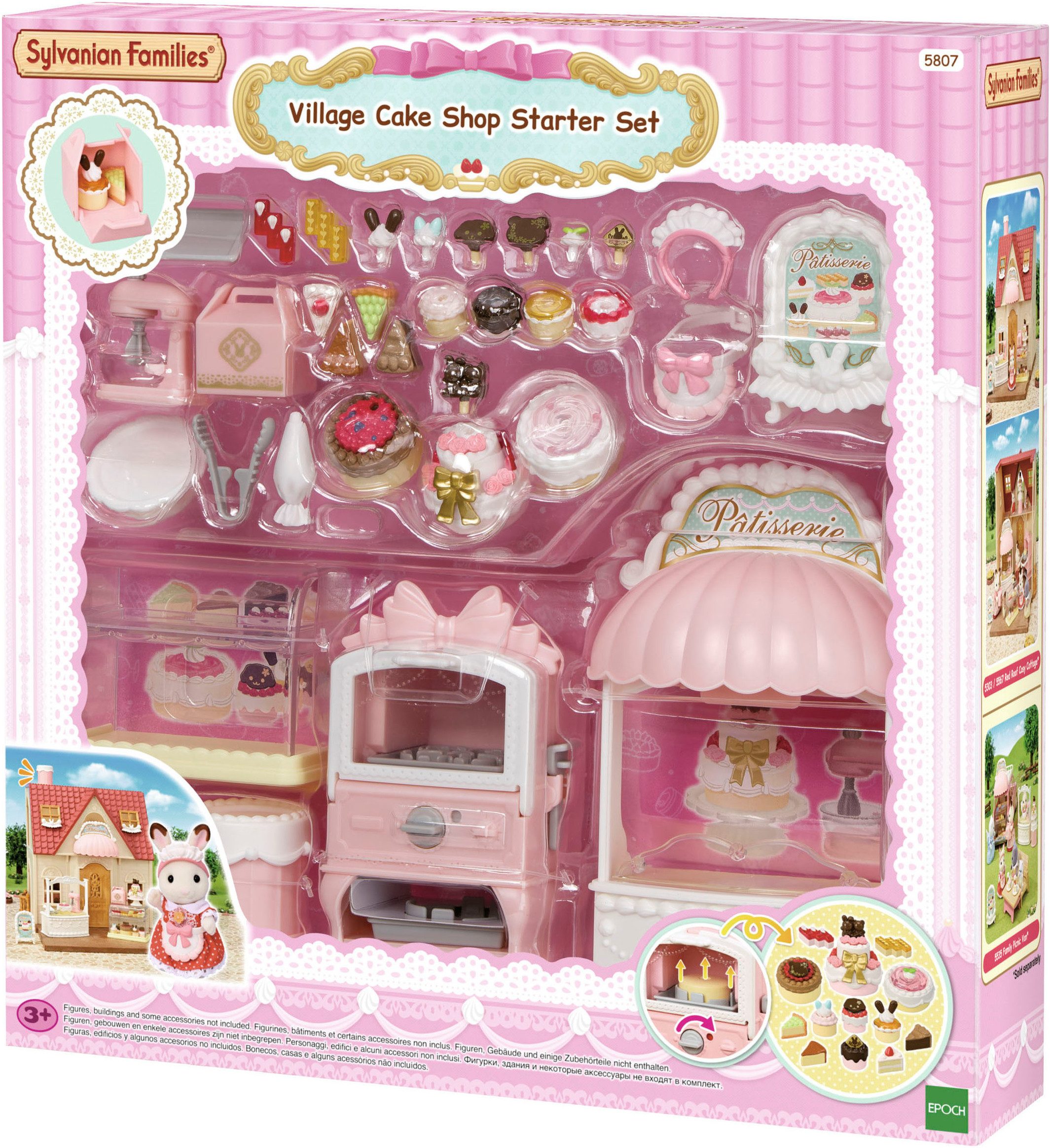 Sylvanian Families Spielwelt Dorfkonditorei für Starter Haus (5807)