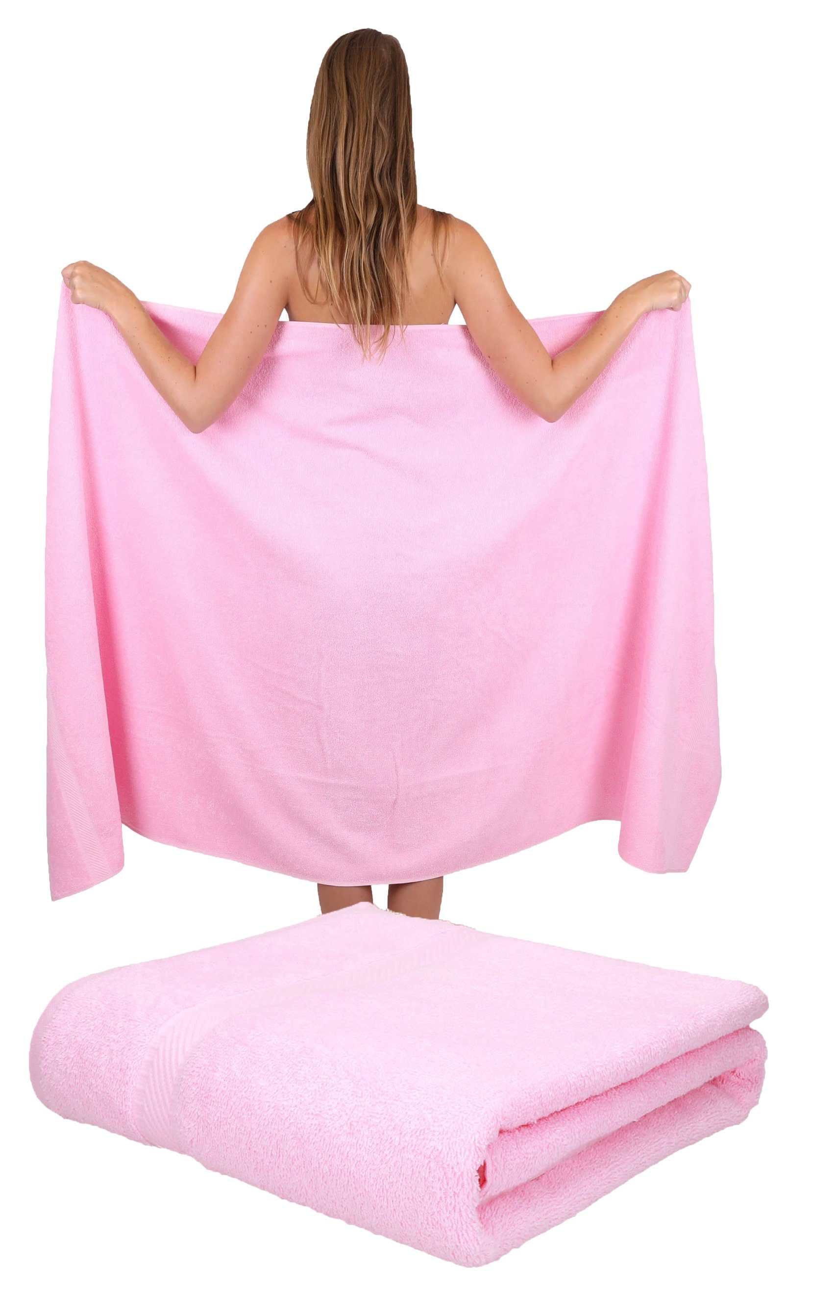 Betz Badetuch 2 Stück Badetücher PALERMO Größe 100 x 200 cm, 100% Baumwolle (Set), Badetuch