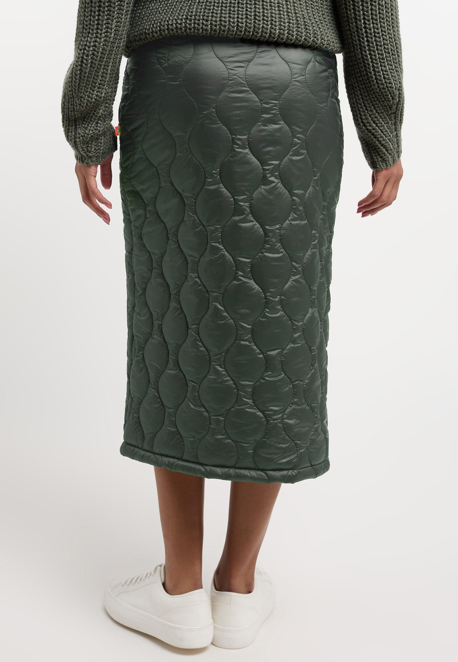 Frieda Maxirock dezenten Skirt & NY DARK mit GREEN Freddies Farbdetails Thermolite