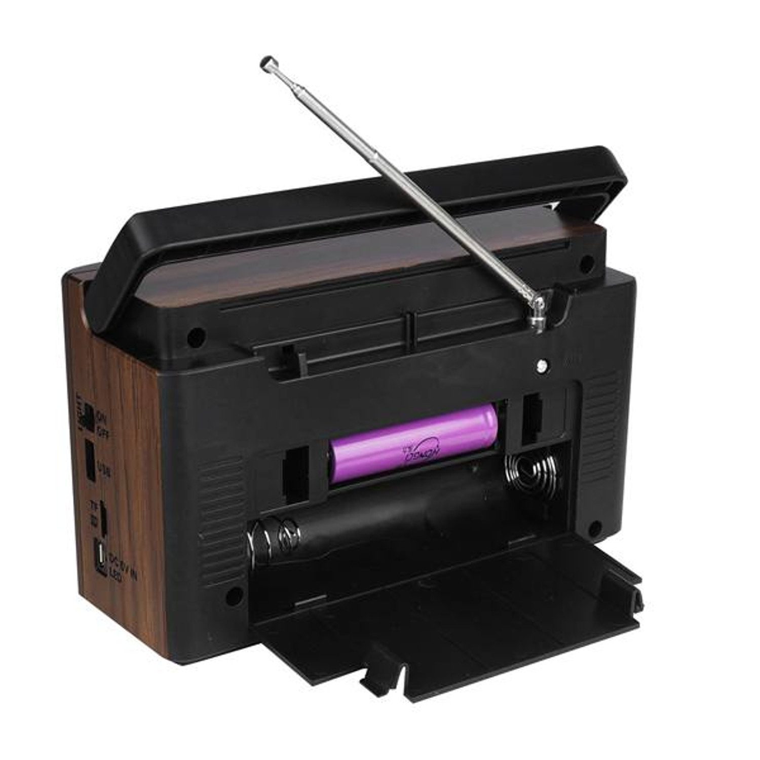 LTC LXLTC118UBT Retro-Radio (ELMA Bluetooth USB retro tragbares FM-Radio)