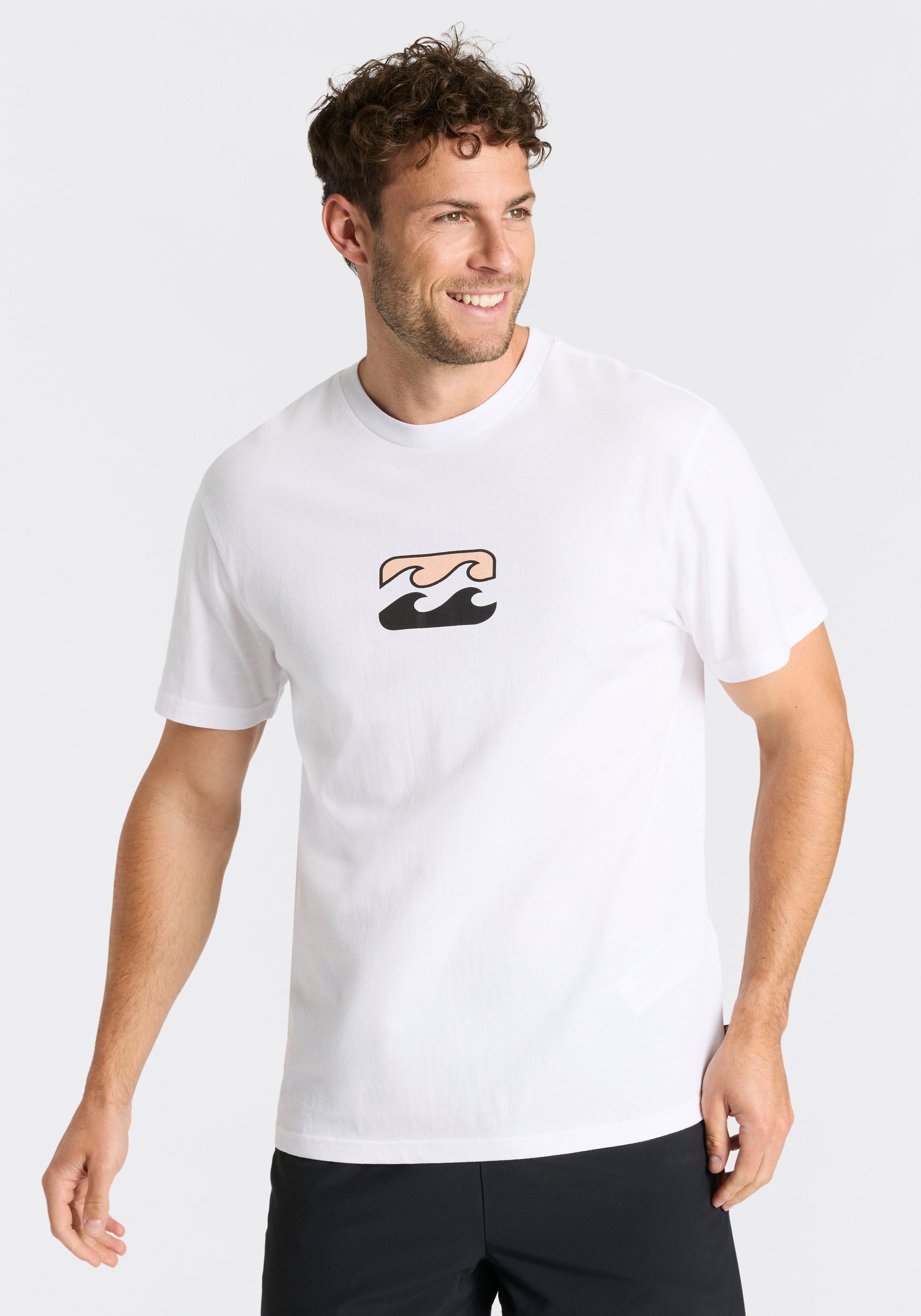 Billabong T-Shirt ROTOR ICON DOUBLEPACK (2-tlg) Doppelpack, mit 2 T-Shirts, Kurzarm, aus Baumwoll-Jersey