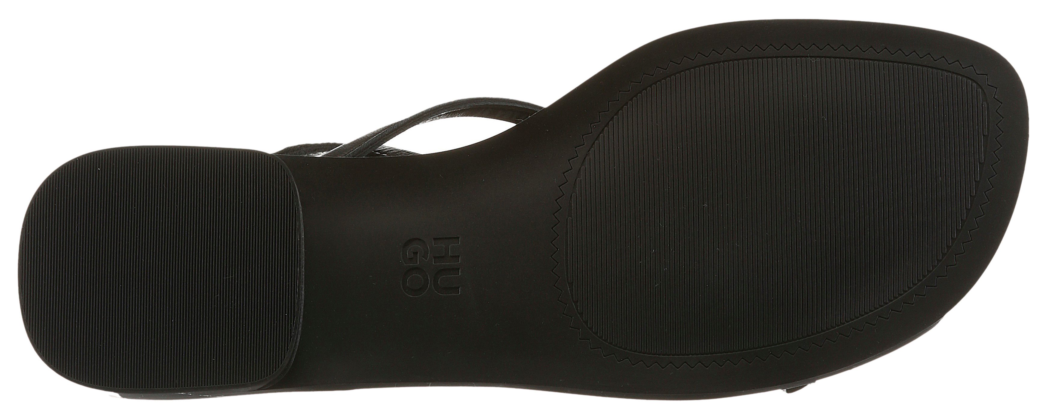 HUGO Riemchensandale Sommerschuh, Sandalette mit filigranen Riemchen