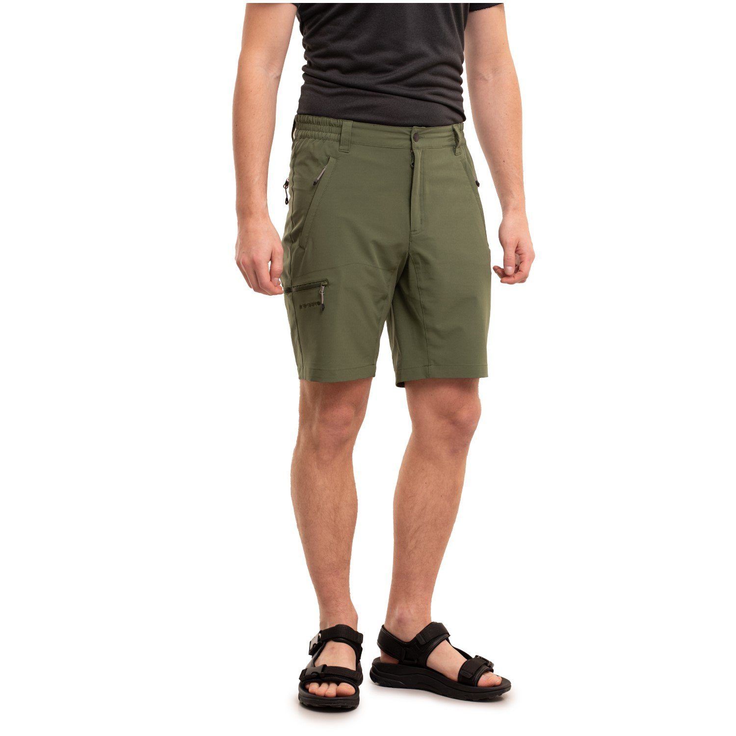 Berwyn kurz Outdoorhose Hose (0-tlg) Grün Herren Outdoor Icepeak