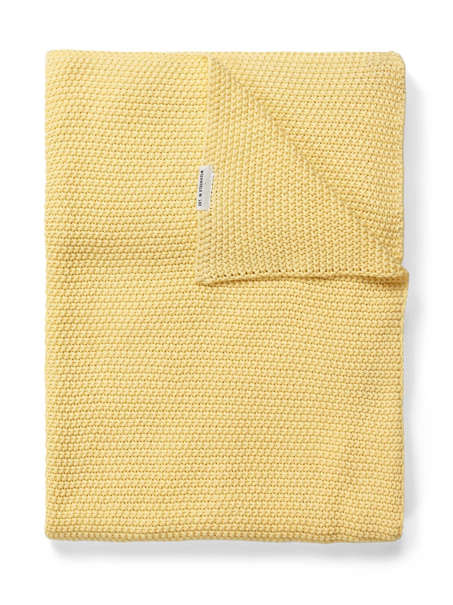 Plaid Nordic knit, Marc O'Polo Home, aus Bio-Baumwolle