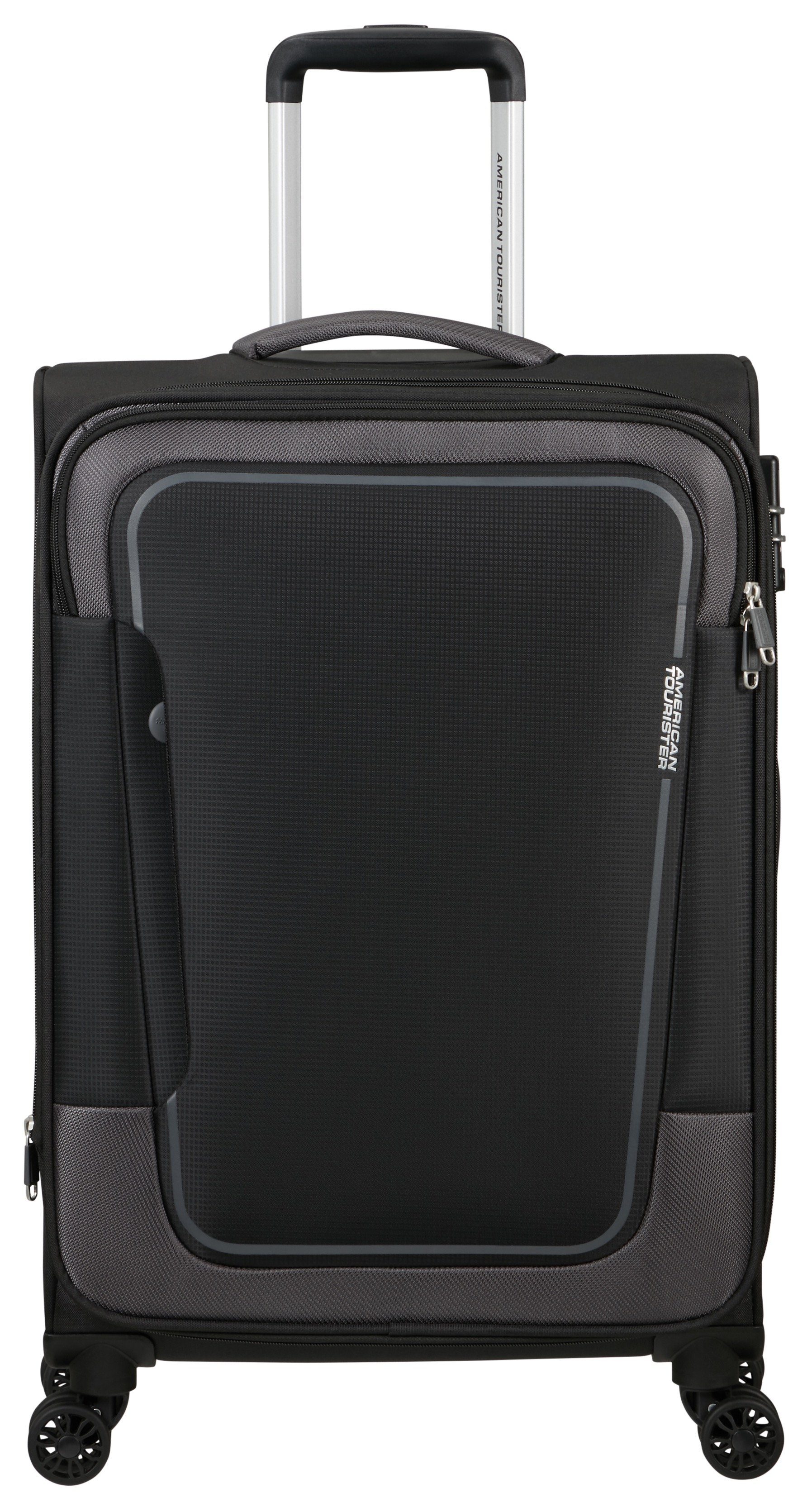 PULSONIC Tourister® Spinner American 4 black asphalt Rollen Koffer 67,