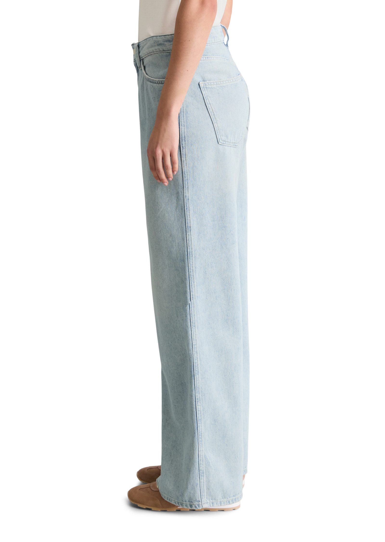 Marc O'Polo DENIM Weite Jeans aus Rigid Denim – Bild 2 von 5