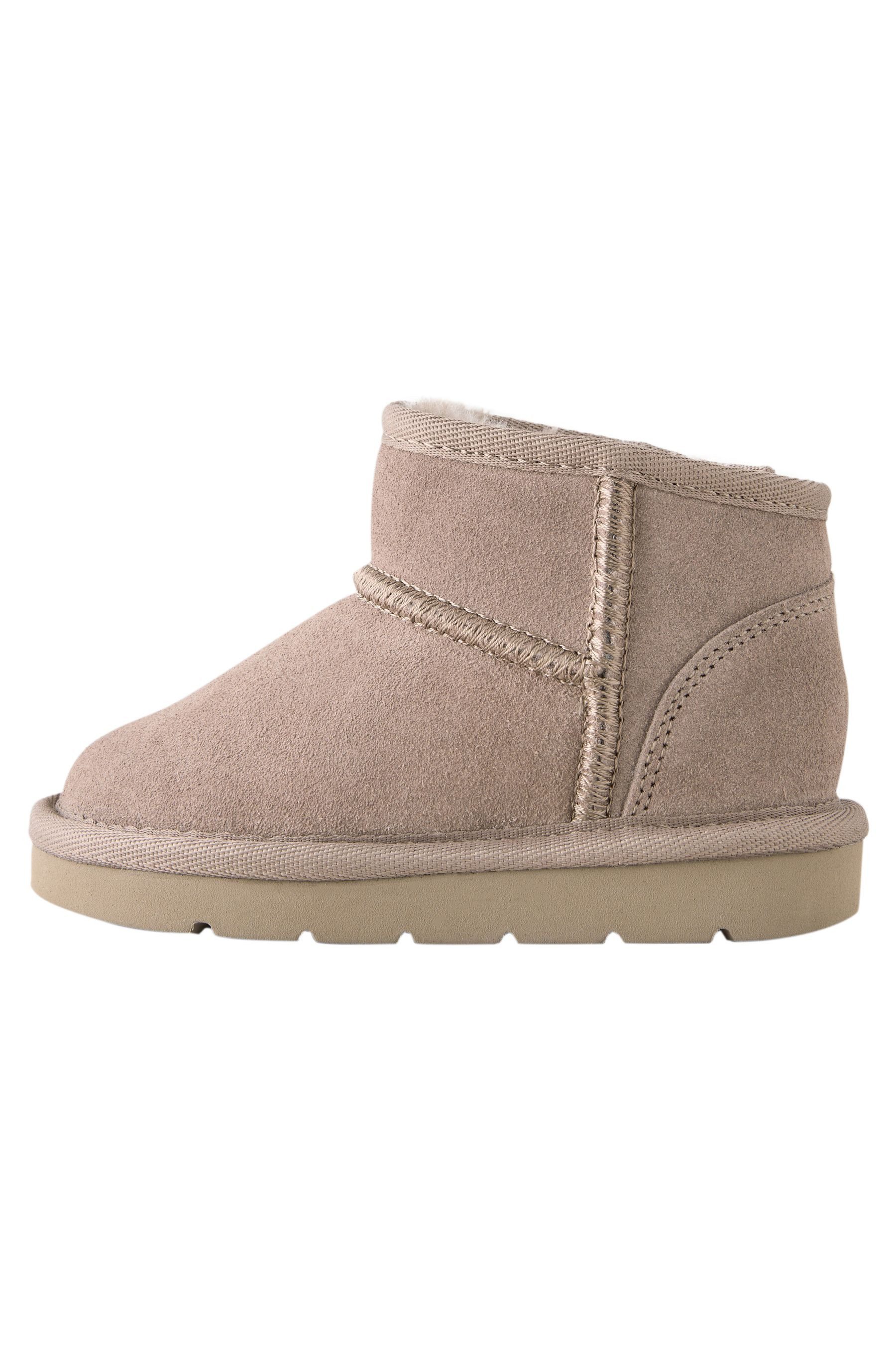 Next Schlupfstiefel aus Veloursleder, weite Passform Babystiefel