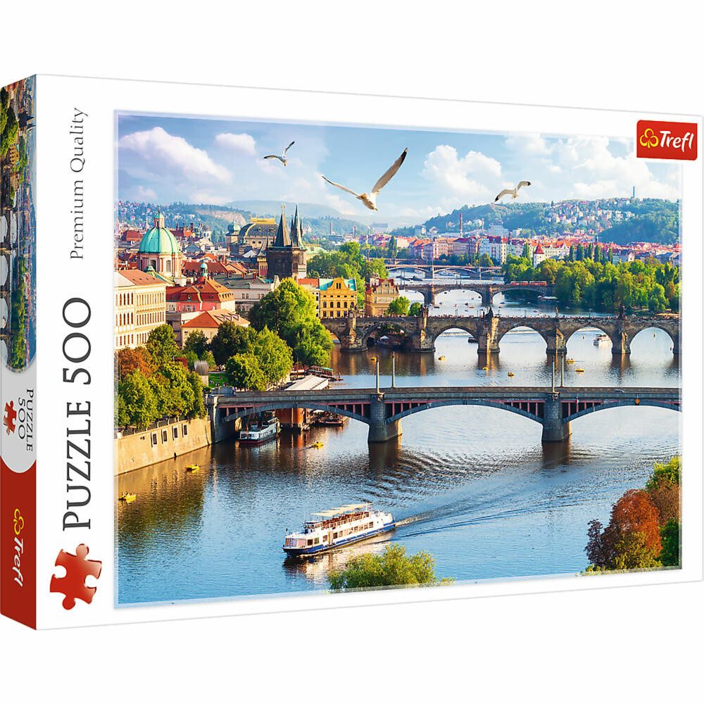 Trefl Puzzle Prag, 500 Puzzleteile günstig online kaufen
