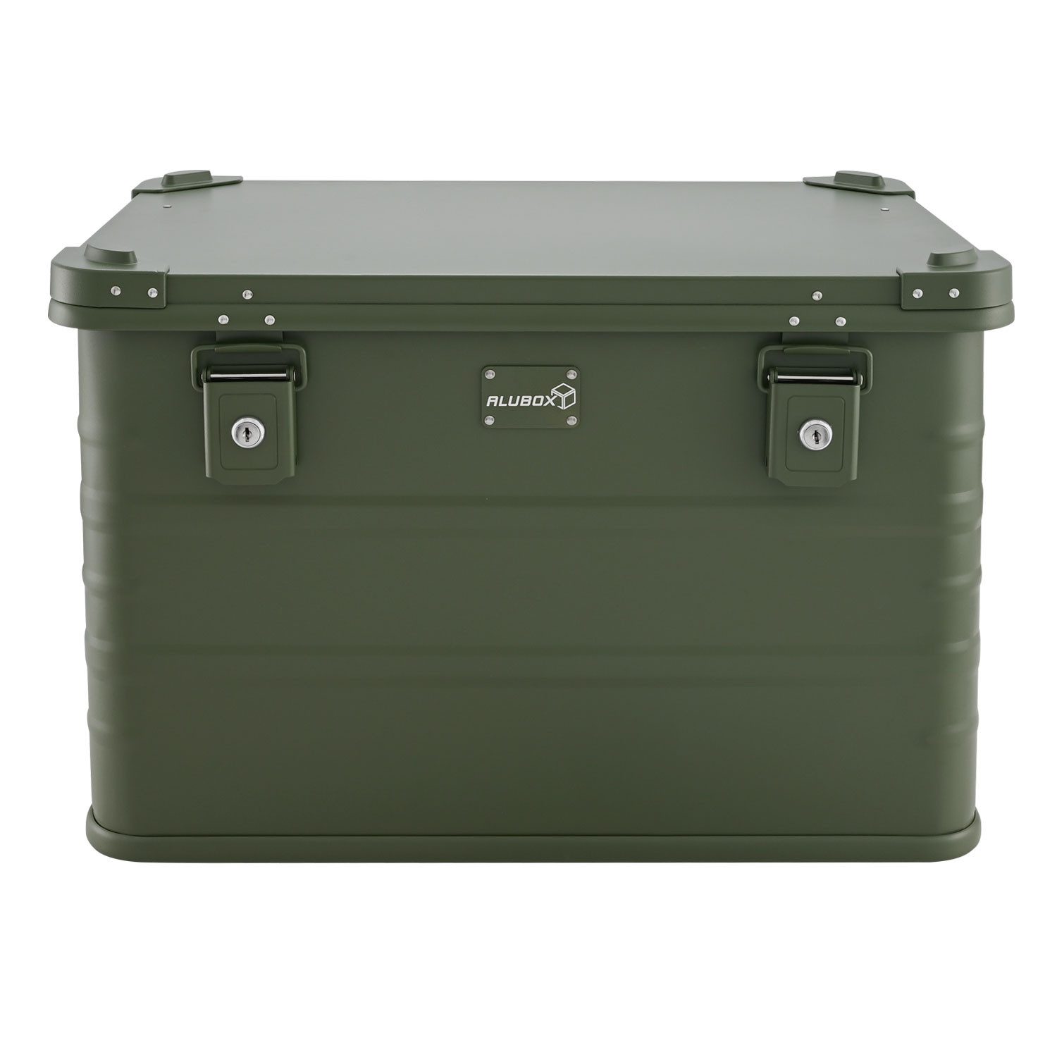 ALUBOX Aufbewahrungsbox Premium Lagerbox E78 Liter (stapelbar mit der E39), abschließbar - leicht und formbeständig - stapelbar