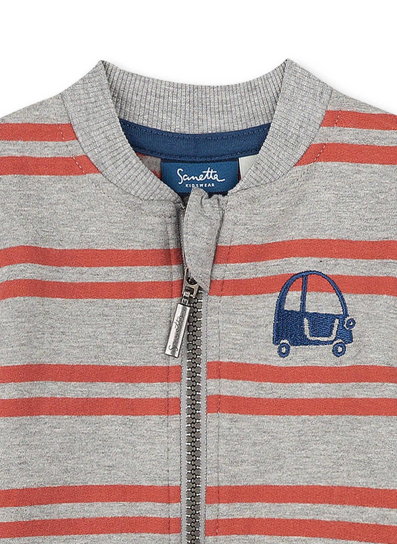 Sanetta Sweatjacke Sanetta Sweatjacke Graumelange Little Car