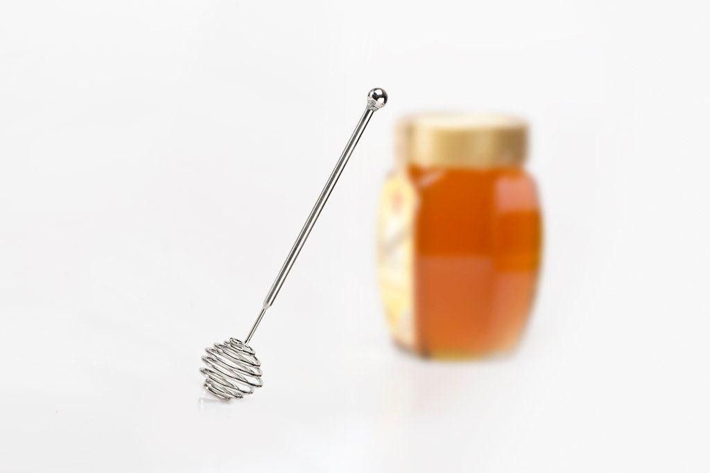 Servierlöffel Honigservierer aus Edelstahl