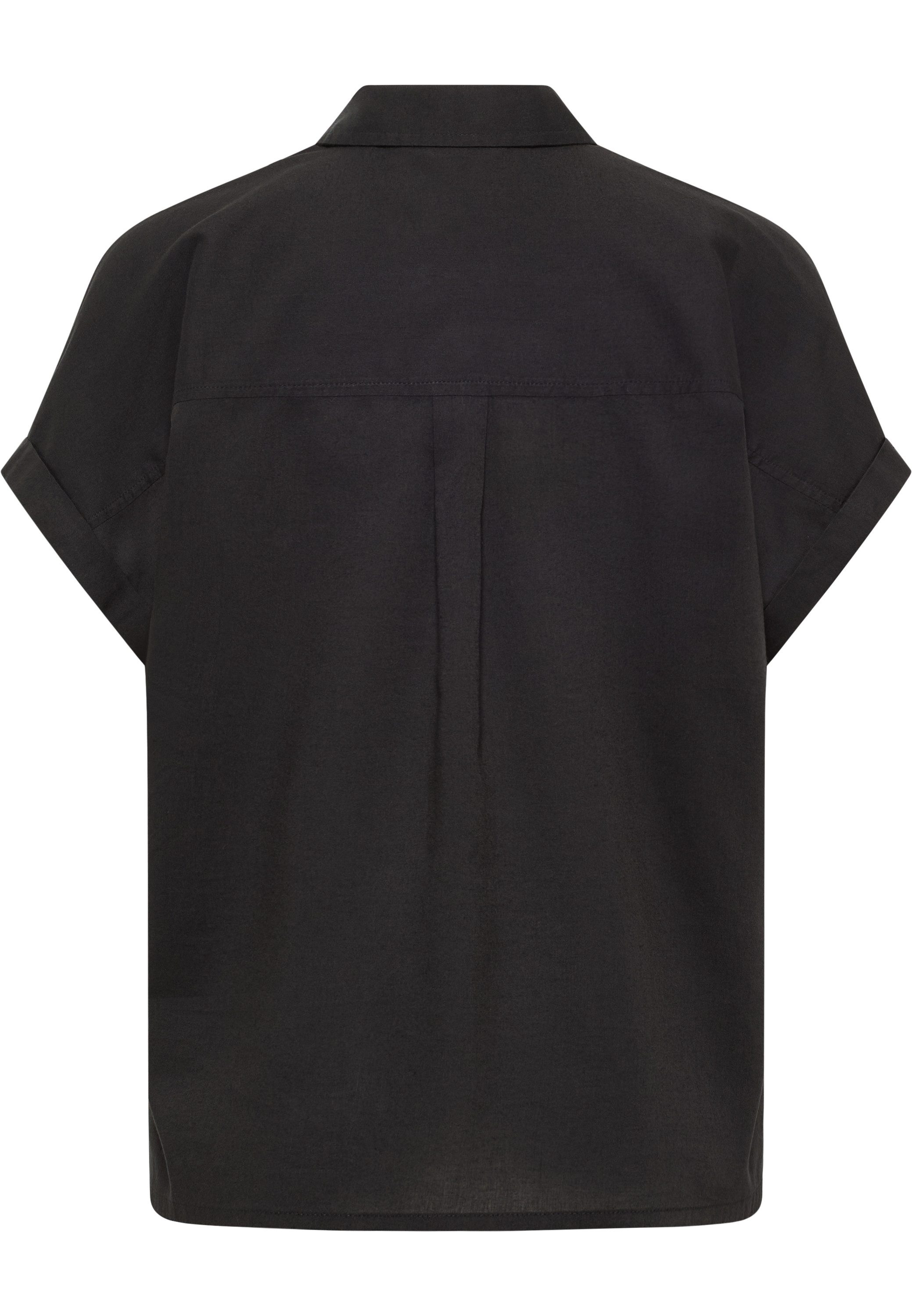 MUSTANG Kurzarmbluse Damen Style Elsa Basic Blouse