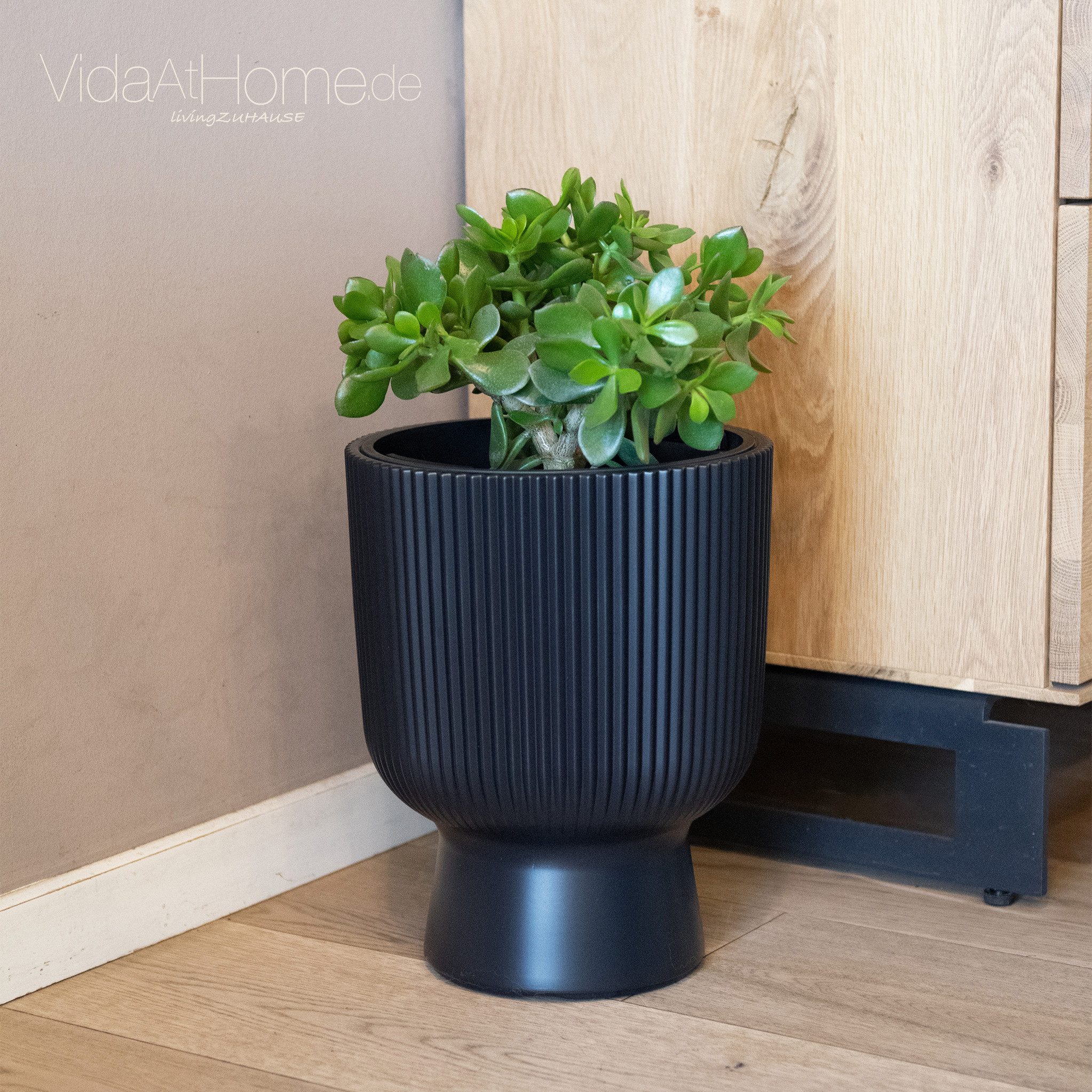 VidaAtHome.de Blumentopf Design-Pflanzgefäß ALVY ø 24er, günstig online kaufen