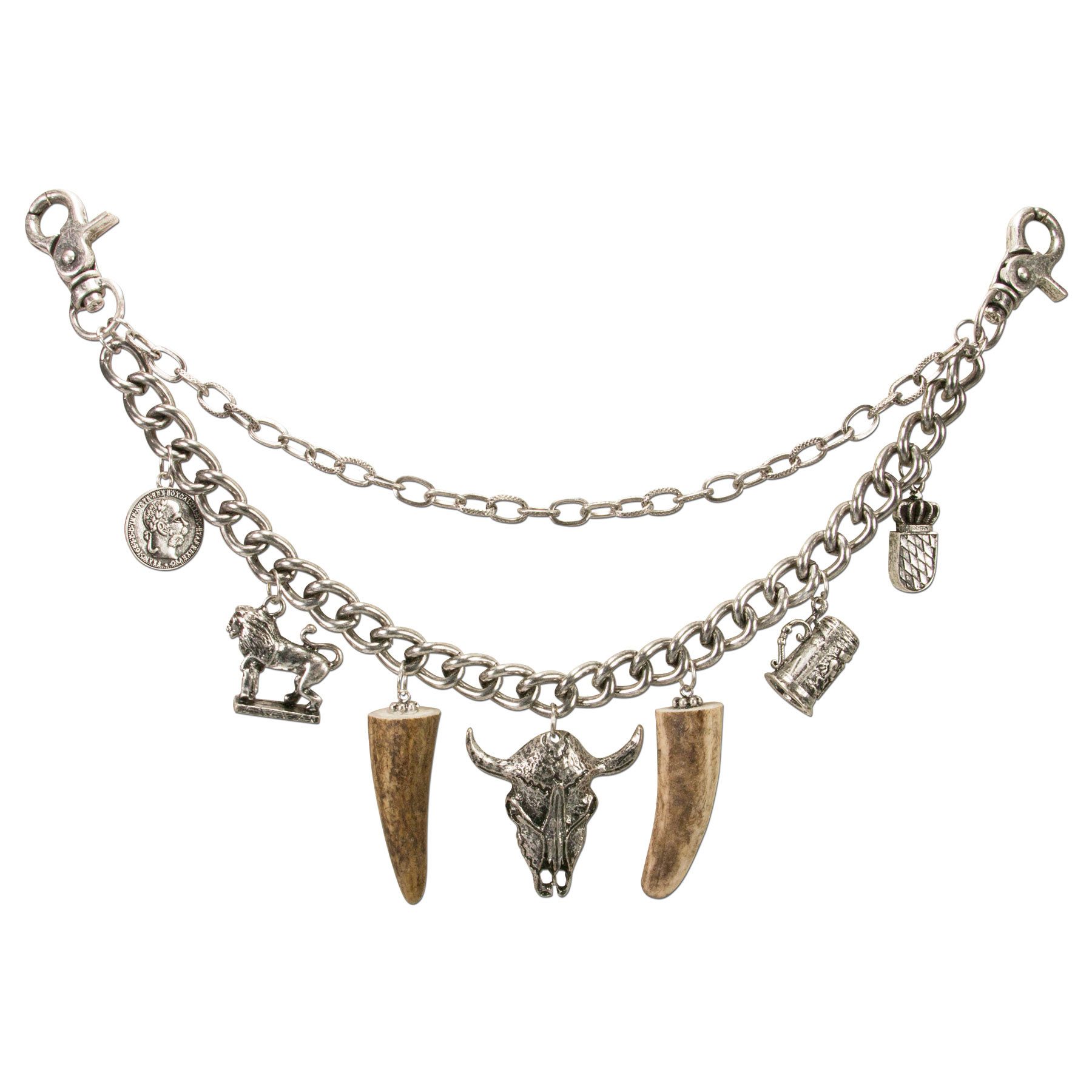 Moschen-Bayern Trachtenlederhose Charivari Herren Kette Schmuck Lederhosen günstig online kaufen