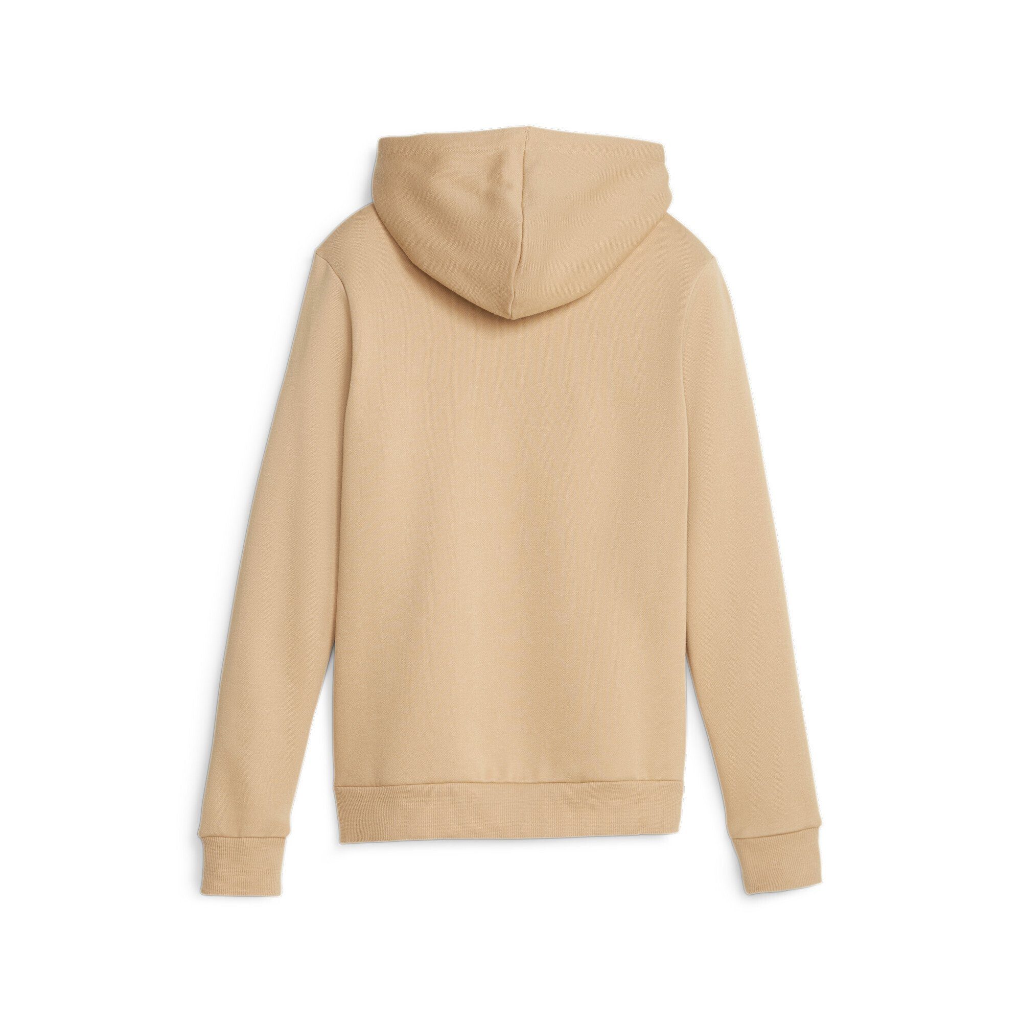 Damen Logo hoodie PUMA Essentials FL Sand Beige Dune Sweatshirt